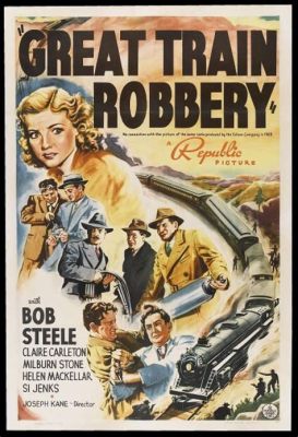 The Great Train Robbery, una storia di coraggio e adrenalina con la stella Thomas H. Ince!